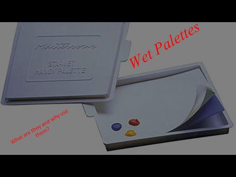 Quick tools video: Wet Palettes!