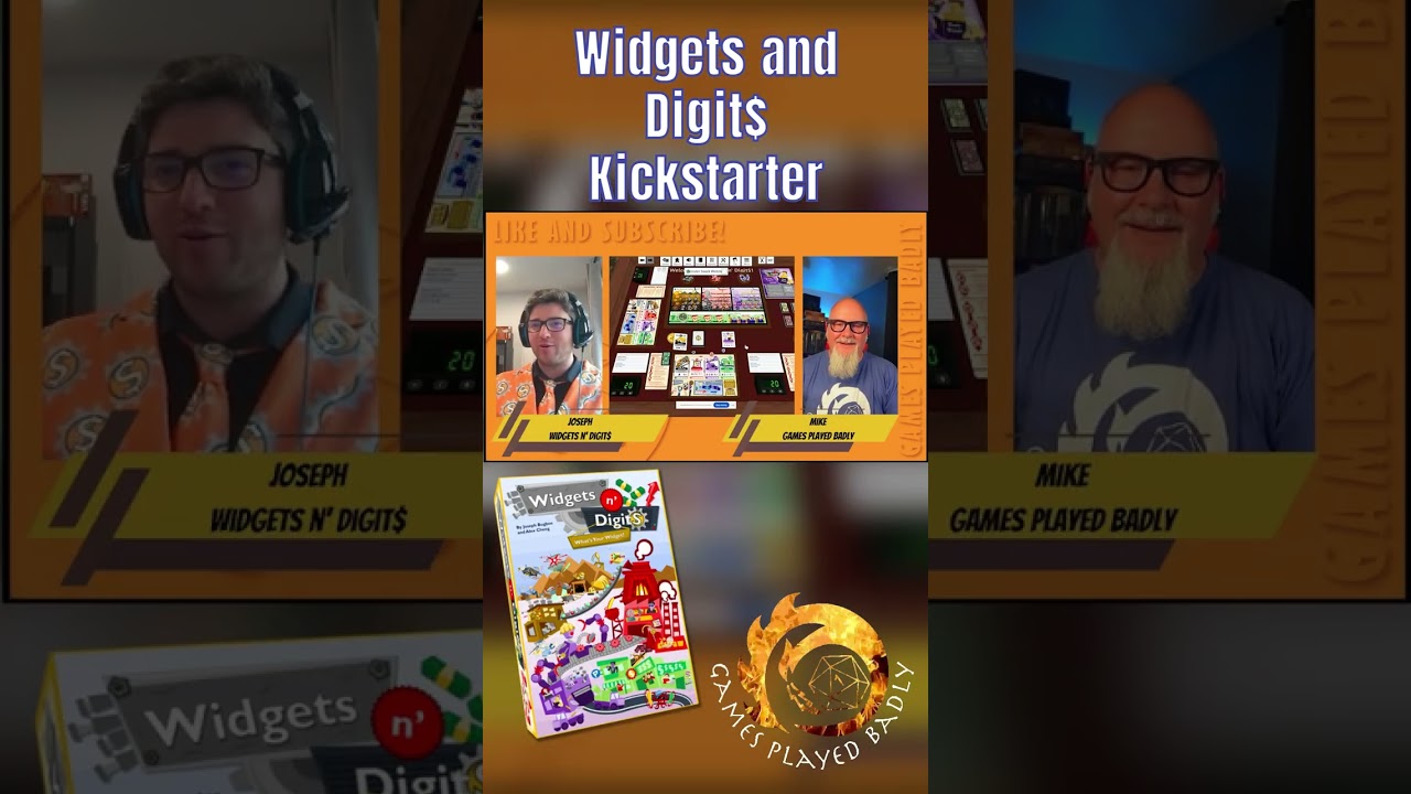 Your Widget factory needs you in the Widgets N’ Diget$ #boardgame #boardgamedesign