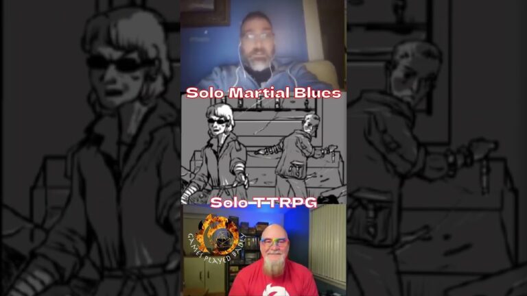 Solo Martial Blues #ttrpg: Unveiling the inspiration
