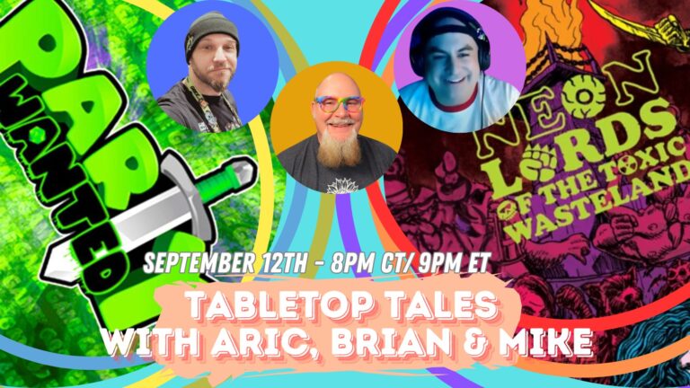 Tabletop Tales – September 12th