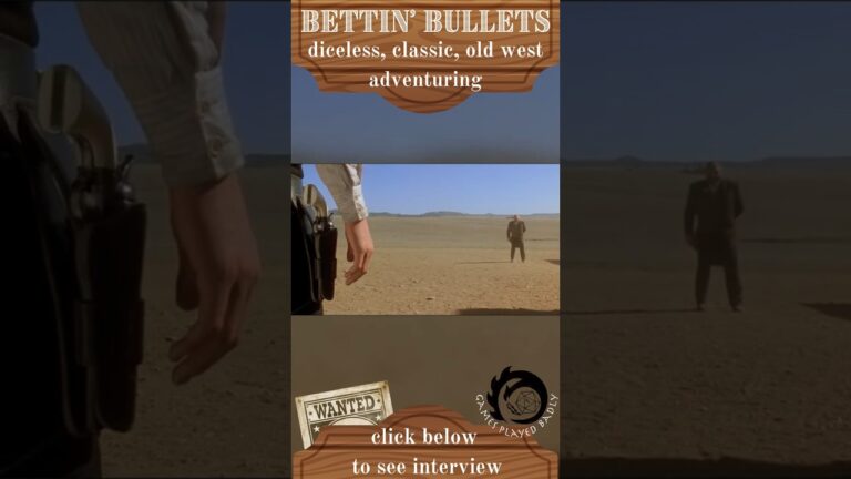 Get Ready for Bettin’ Bullets: The Ultimate Dice-Free Western #ttrpg!