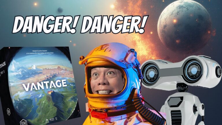 Vantage Board Game: Can You Survive This Alien Planet?