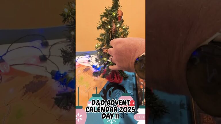 UNBOXING Day 11 of the D&D Advent Calendar!