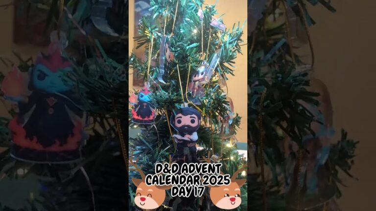 What’s Inside the D&D Advent Calendar Day 17? #unboxing