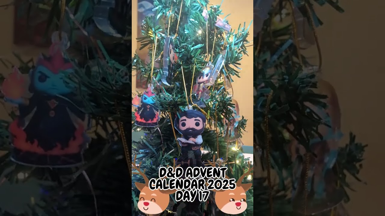 What’s Inside the D&D Advent Calendar Day 17? #unboxing