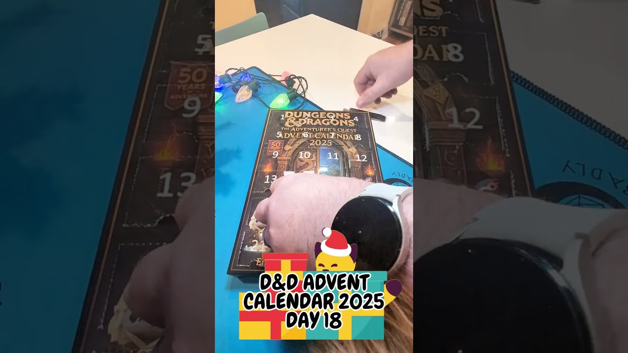 Opening Day 18 of the D&D Advent Calendar!