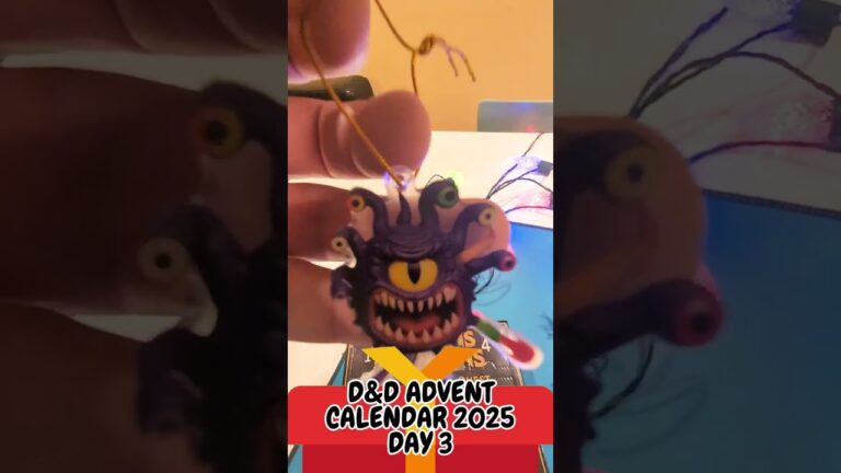 UNBOXING Dungeons & Dragons Advent Calendar Day 3