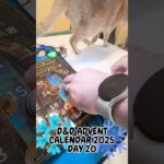 Day 20 Reveal D&D Advent Calendar #adventcalendar #dnd #shorts