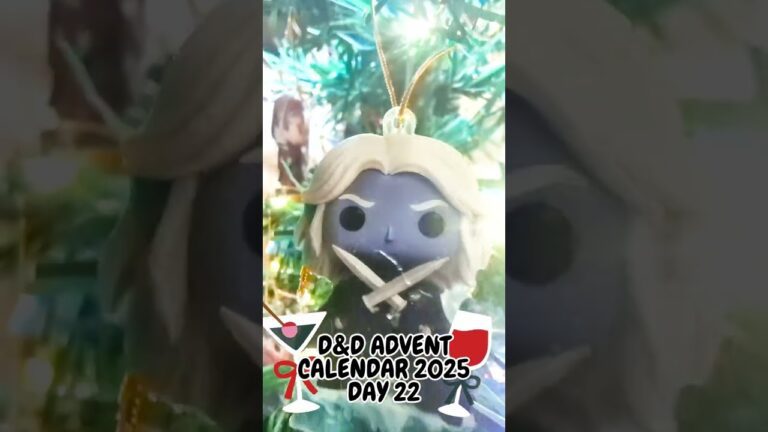 D&D Advent Calendar 2025 Day 22 Unboxing #dnd #shorts