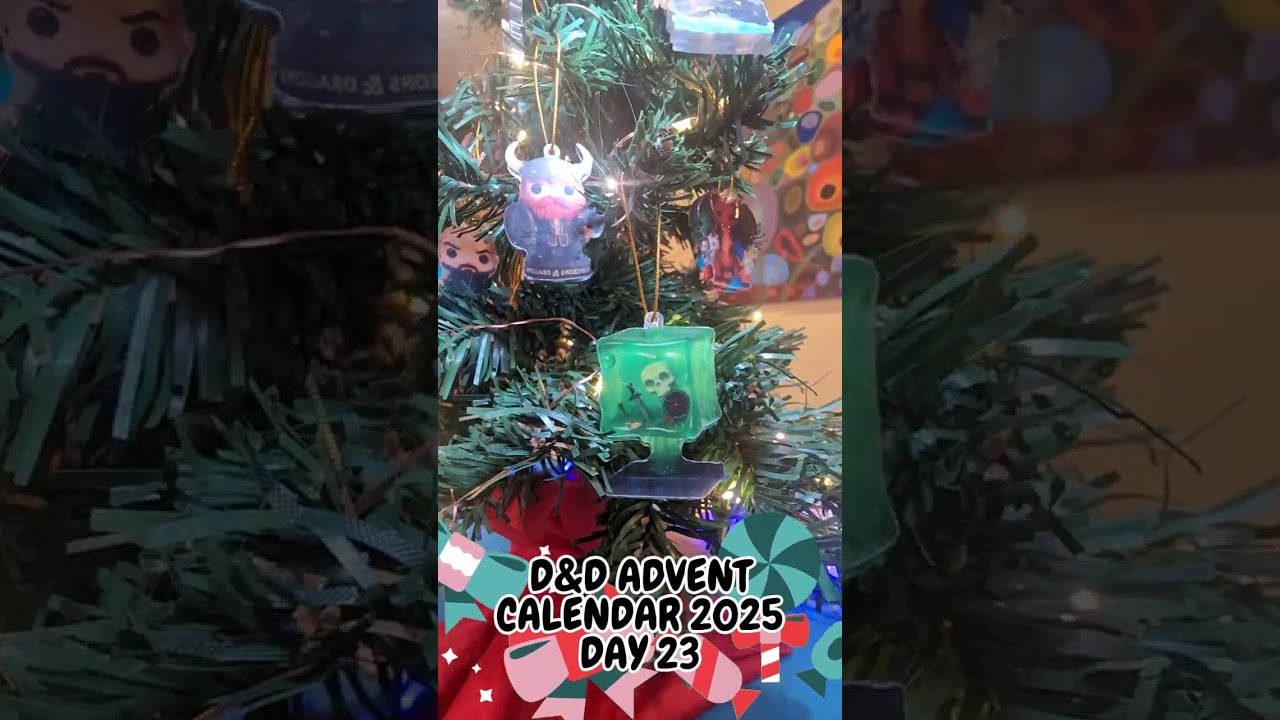 Day 23 Unboxing This D&D Advent Calendar #dnd #satisfying #unboxing