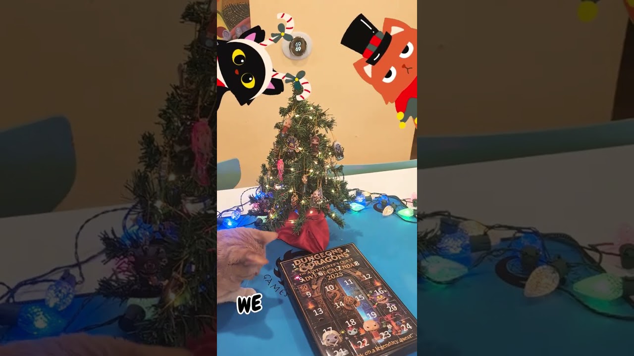 Final D&D Advent Calendar Reveal #dnd #christmas #shorts