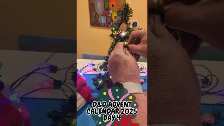 What’s Inside D&D 2025 Advent Calendar Day 4? #shorts