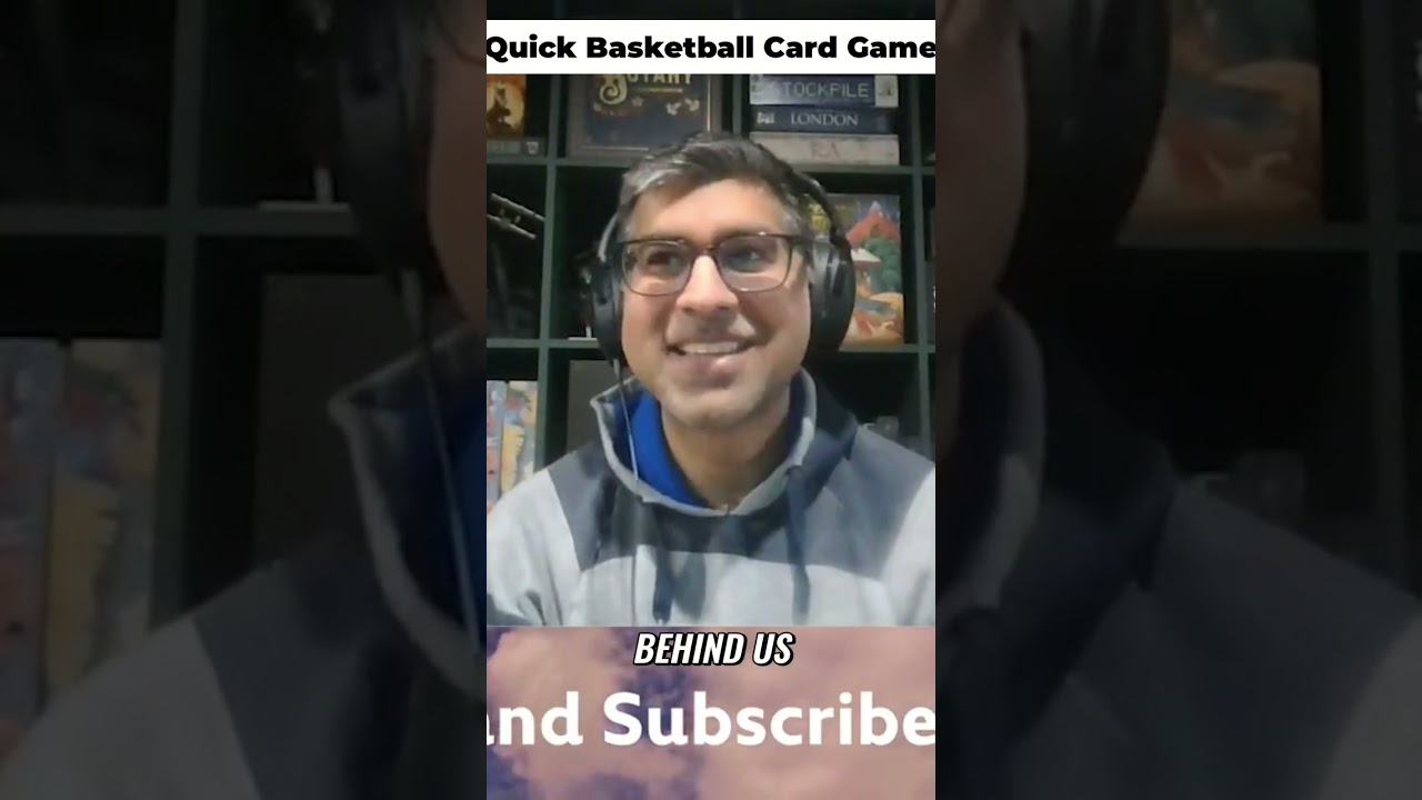 Built a 2-Player Card Game That Feels Like Real Pickup Basketball #shorts #boardgame