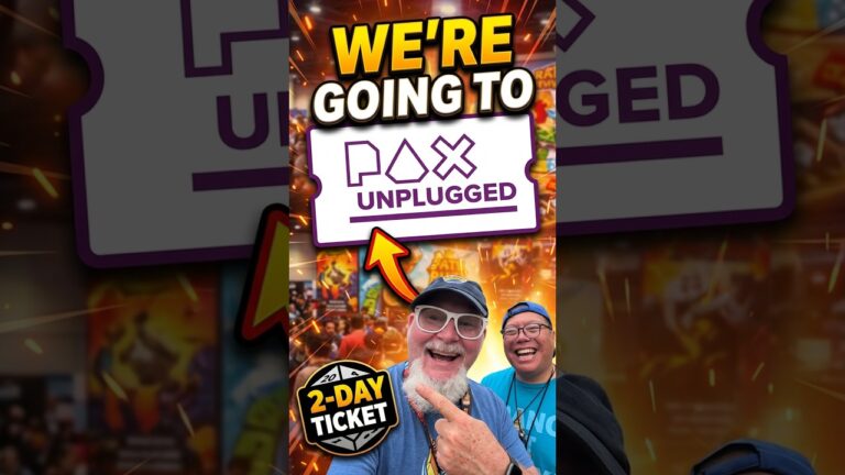 Guess who is going to PAX Unplugged #pax #gaming #boardgames